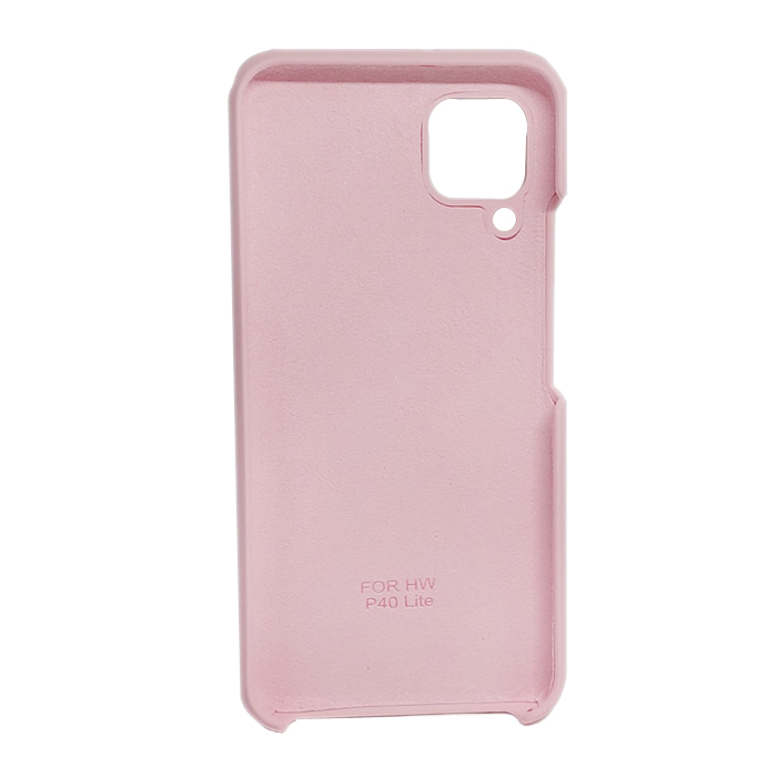 Silicone Case для Huawei P40 Lite Light pink-1